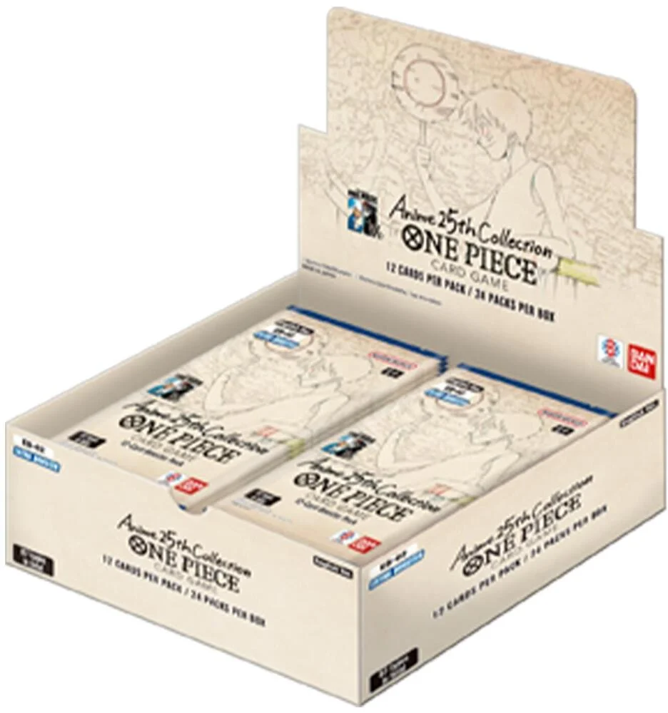 One Piece Card Game – Extra Booster: Anime 25th Collection Booster Box (EB-02) (English)