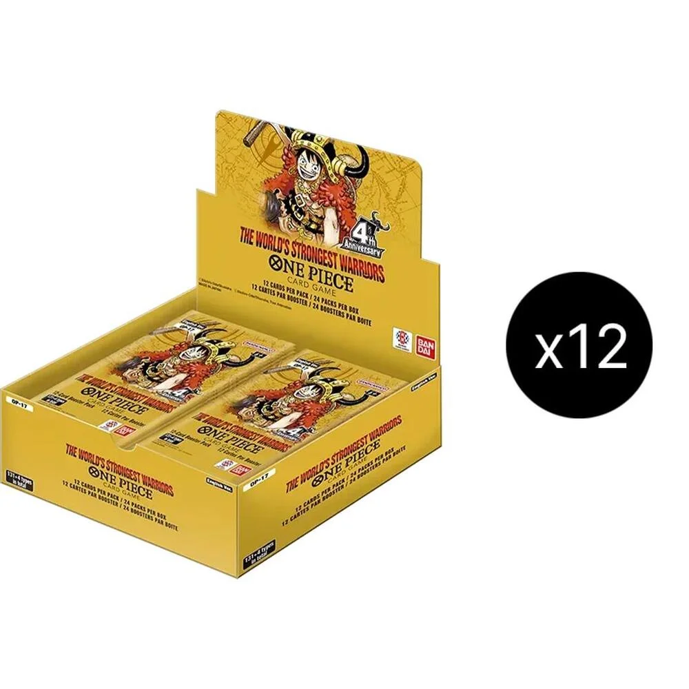 One Piece Card Game – The World's Strongest Warriors Factory Case (OP-17) (English)